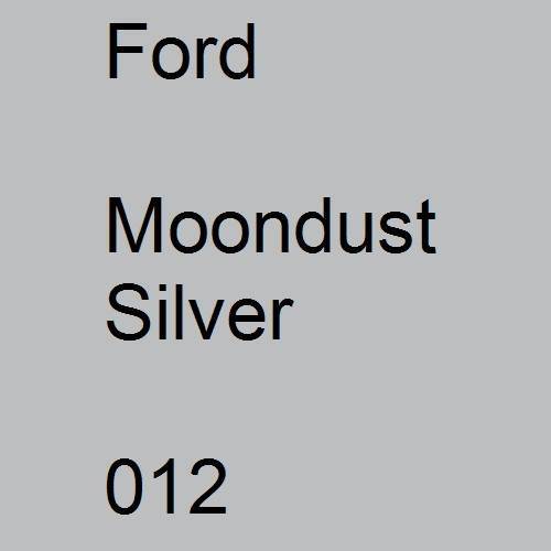 Ford, Moondust Silver, 012.